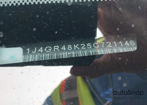 2005 Jeep Grand Cherokee Laredo/Columbia/Freedom z USA, uszkodzony, nr VIN 1J4GR48K25C721146